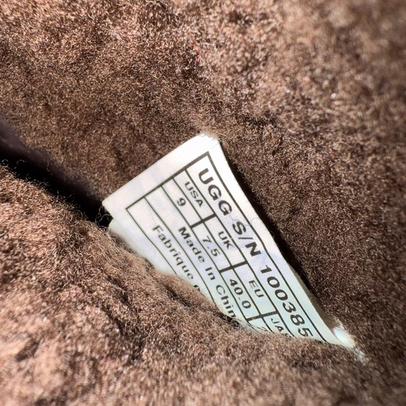 UGG Brown Ankle Boots with Buckle - Picture 7 of 7